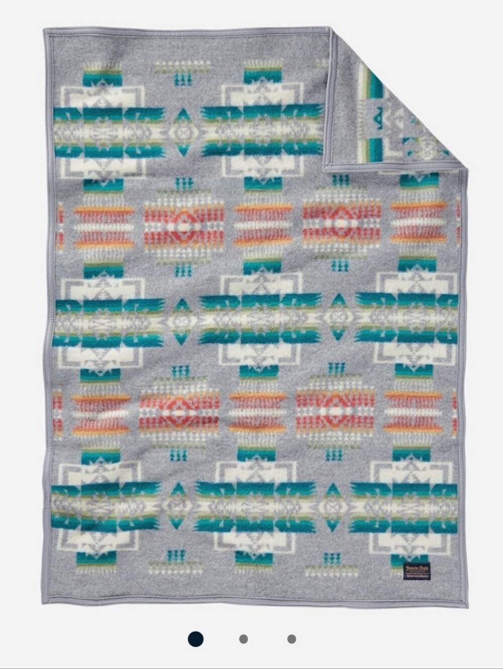 Pendleton Chief Joseph Blanket in Cream, Tan, Brown
